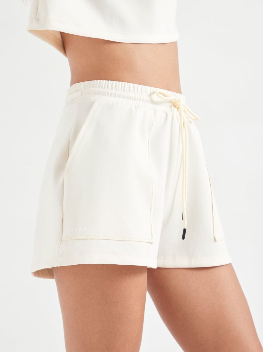 Clothing ONEONE SWIMWEAR Athleisure | Jimena Short Ivory