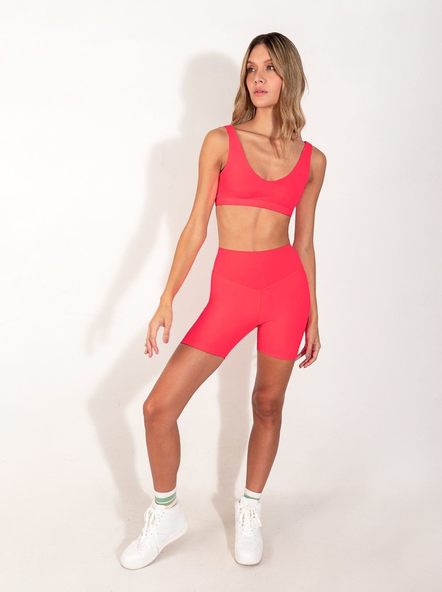 Clothing ONEONE SWIMWEAR Athleisure | Natasha Top Diva Pink