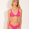 Swim ONEONE SWIMWEAR | Kameron Top Knockout Pink