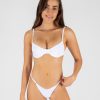 Swim ONEONE SWIMWEAR | Lupita Top White