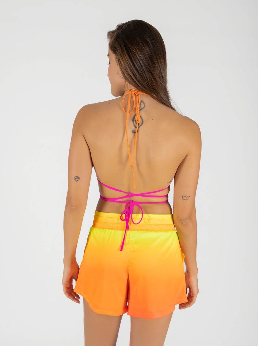 Clothing ONEONE SWIMWEAR Shorts | Emma Short Orange Gradient - Final Sale