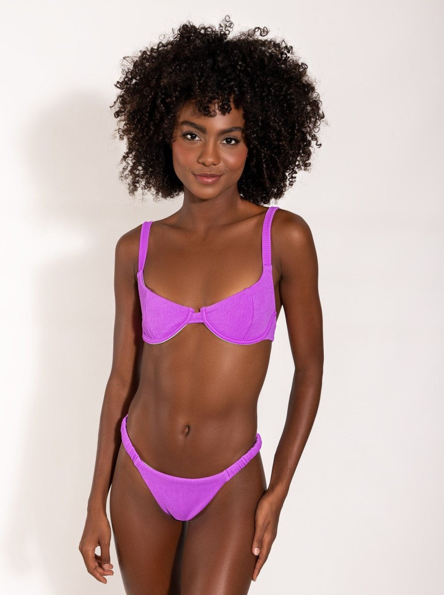 Swim ONEONE SWIMWEAR | Grace Top Violet