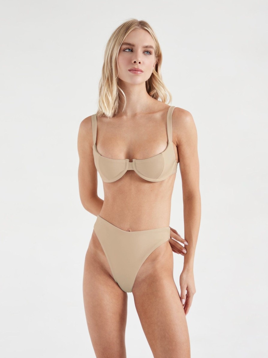 Swim ONEONE SWIMWEAR | Taylor Bottom Sand