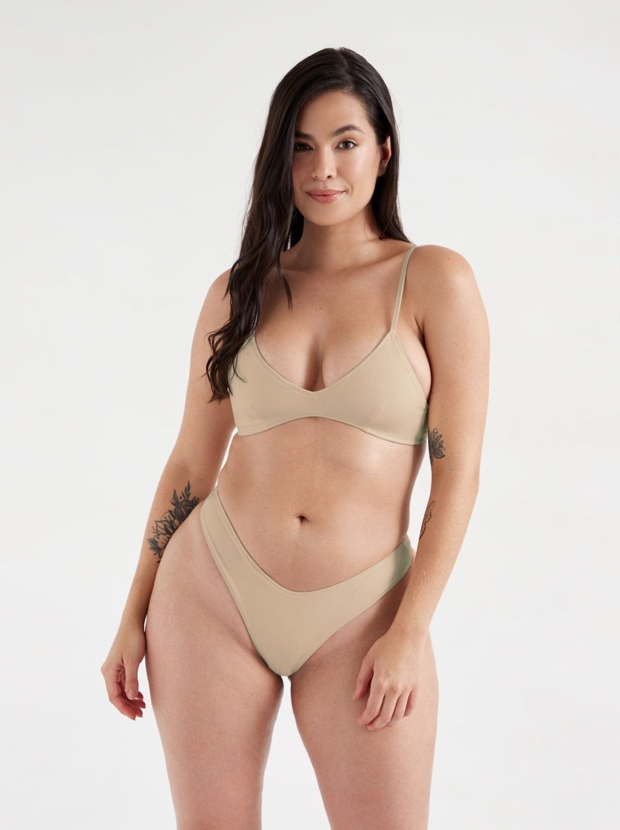 Swim ONEONE SWIMWEAR | Heidi Bottom Sand