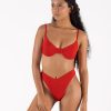 Swim ONEONE SWIMWEAR | Lupita Top Red