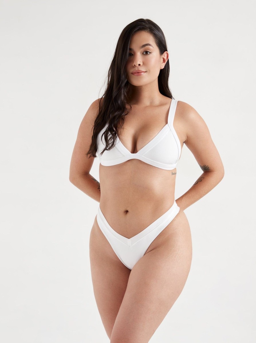 Swim ONEONE SWIMWEAR | Jesse Bottom White