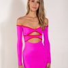 Clothing ONEONE SWIMWEAR Dresses | Maia Dress Hot Pink