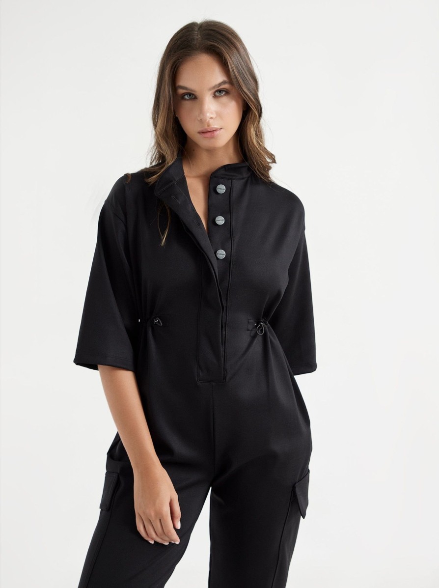 Clothing ONEONE SWIMWEAR Jumpsuits | Rossana Jumpsuit Black