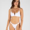 Swim ONEONE SWIMWEAR | Jenna Top White